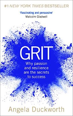 Book cover: 'Grit' by Angela Duckworth