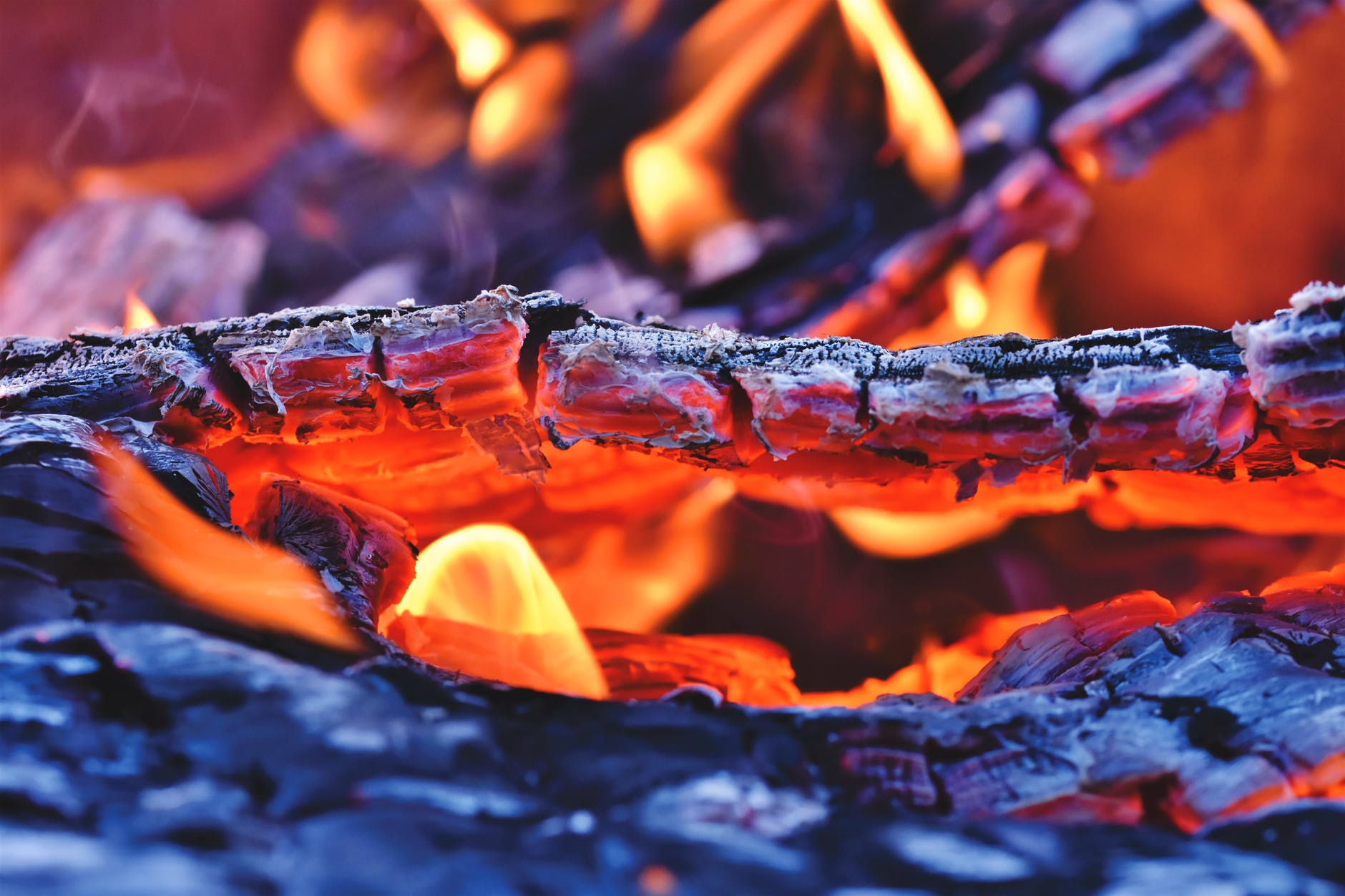 photography of embers