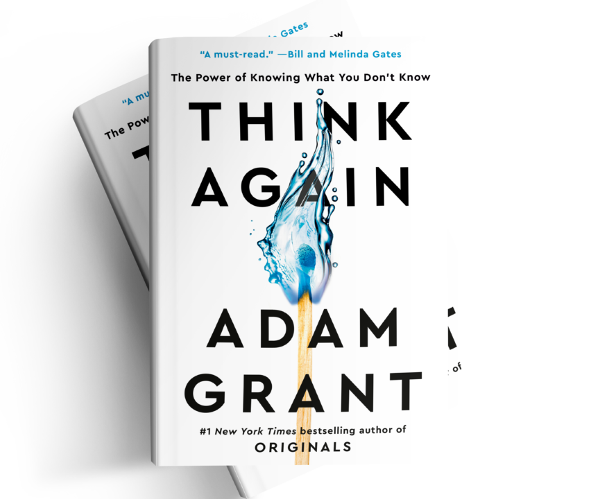 Photo of 'Think Again' a book by Adam Grant