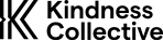 The Kindness Collective Foundation's logo - a stylised K with the words 'Kindness' and 'Collective' stacked next to it.
